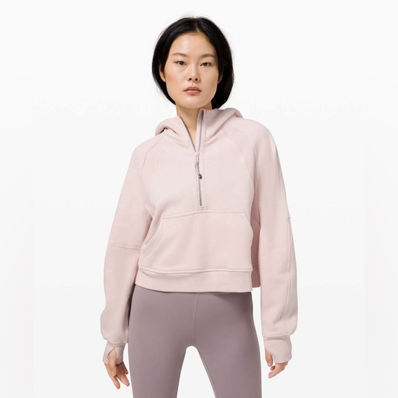 lululemon athletica Sweaters - Baby Pink Lululemon Scuba Sweater